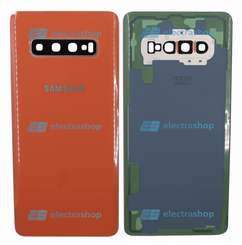 Задняя крышка Samsung Galaxy S10 Plus (SM-G975F/SM-G975DS) красный рубин