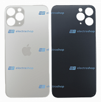 Задняя крышка для IPhone 11 Pro серебристая (Оригинал)