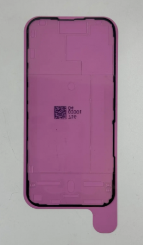 Скотч дисплея водонепроницаемый для Iphone 15 Pro (красный)
