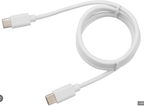 Кабель Type-C/Type-C 1.8m 5A (100W) (White)