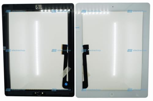 Тачскрин IPAD 3/IPAD 4 белый (в сборе)