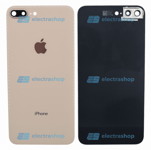 Задняя крышка для IPhone 8 Plus золотая (Оригинал)