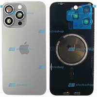 Задняя крышка для IPhone 15 Pro Max натуральный титан (Оригинал)