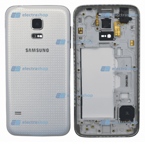 Корпус для Samsung Galaxy S5 mini (G800F) белый (Оригинал)