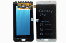 Модуль-дисплей Samsung Galaxy J7 (2016) SM-J710 белый (Оригинал)