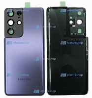 Задняя крышка Samsung Galaxy S21 Ultra (SM-G998B) сиреневая