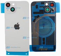 Задняя крышка для IPhone 14 белая (оригинал)