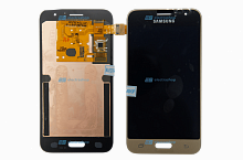 Модуль-дисплей Samsung Galaxy J1 (2016) SM-J120 золотой (Оригинал)