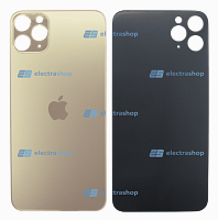 Задняя крышка для IPhone 11 Pro Max золотая (Оригинал)