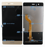 Модуль-дисплей для Huawei P9 золотой