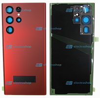 Задняя крышка Samsung Galaxy S22 Ultra (SM-S908) красная