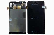 Модуль-дисплей Sony Xperia E4G/E4G dual E2033/E2043/E2003/E2006/E2053 черный (ОРИГИНАЛ)
