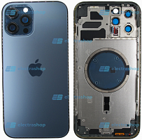 Корпус для IPhone 12 Pro Max тихоокеанский синий (оригинал)