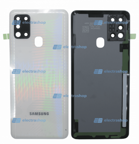 Задняя крышка Samsung Galaxy A21s SM-A217/SM-A217FN/DS белая 