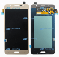 Модуль-дисплей Samsung Galaxy J7 (2016) SM-J710 золотой (AMOLED COPY)