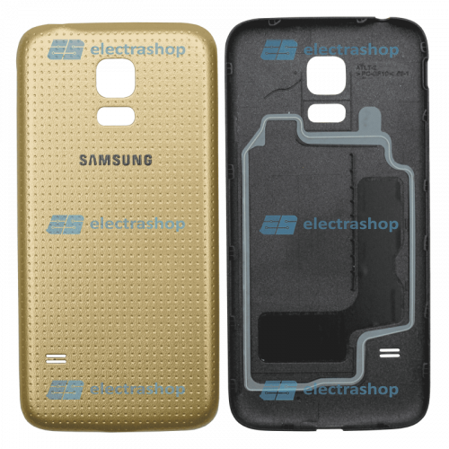 Задняя крышка Samsung Galaxy S5 mini (G800F) золотая