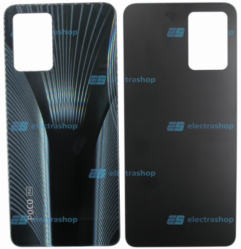 Задняя крышка для Xiaomi POCO F4 черная