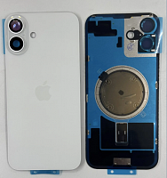 Задняя крышка для IPhone 16 Plus белая (Оригинал)