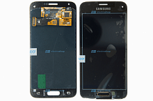 Модуль-дисплей Samsung Galaxy S5 mini (SM-G800H/SM-G800F/SM-G800DS) золотой (ОРИГИНАЛ)