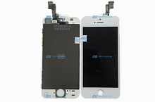 Модуль-дисплей для IPhone 5S белый (Оригинал LCD)