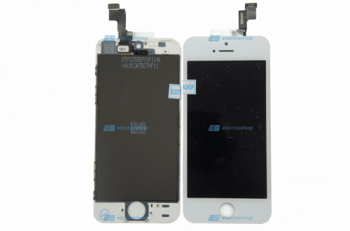 Модуль-дисплей для IPhone 5S белый (Оригинал LCD)