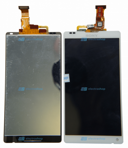 Модуль-дисплей Sony Xperia ZL C6502/C6503/C6506  белый (ОРИГИНАЛ)