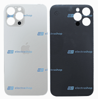 Задняя крышка для IPhone 12 Pro Max серебристая (оригинал)