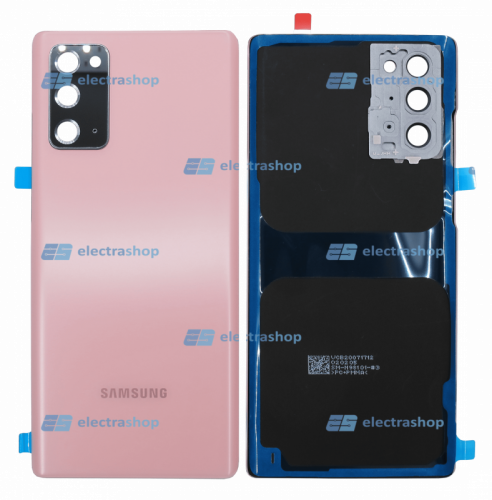 Задняя крышка Samsung Galaxy Note 20 (SM-N980F/DS) розовая
