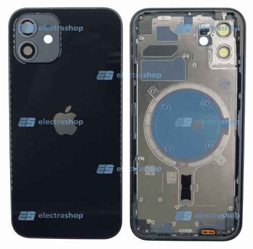 Корпус для IPhone 12 черный (оригинал)