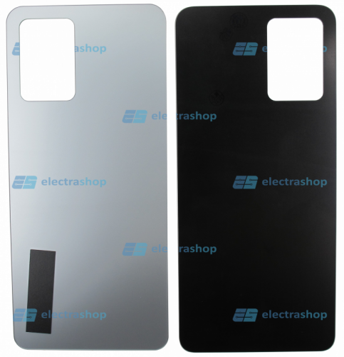 Задняя крышка для Xiaomi POCO F4 серебряная 