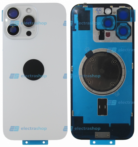 Задняя крышка для IPhone 16 Pro Max White Titanium (Оригинал)