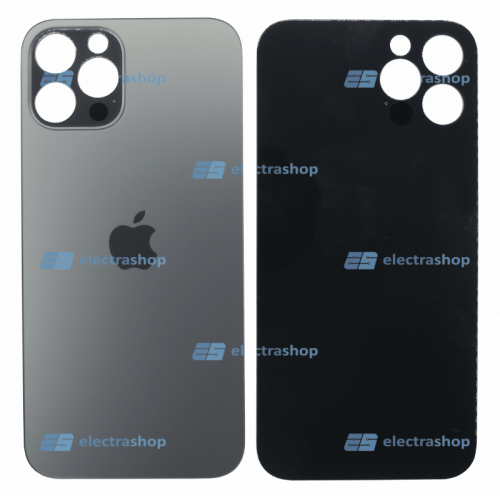 Задняя крышка для IPhone 12 Pro графитовая (оригинал)