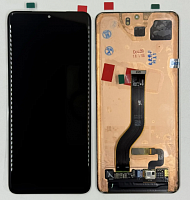 Модуль-дисплей Samsung Galaxy S20 Plus (SM-G985B/SM-G985DS) черный (OLED COPY)