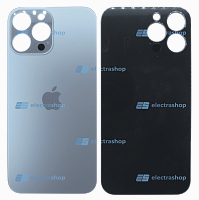 Задняя крышка для IPhone 13 Pro Max небесно-голубой (оригинал)