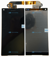 Модуль-дисплей Sony Xperia Z5 mini/Z5 compact (E5803/E5823) черный (ОРИГИНАЛ)