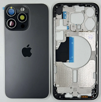 Корпус для IPhone 15 Pro Max черный (Оригинал)
