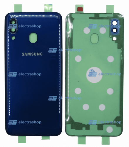Задняя крышка Samsung Galaxy A20 (2019) SM-A205F/SM-A205FN/DS синяя