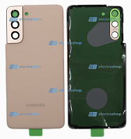 Задняя крышка Samsung Galaxy S21 (SM-G991B) розовая