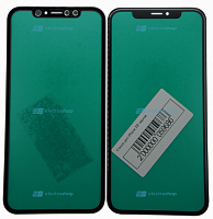Стекло для дисплея IPhone XR черное