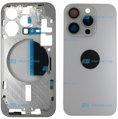 Корпус для IPhone 15 Pro белый (Оригинал)