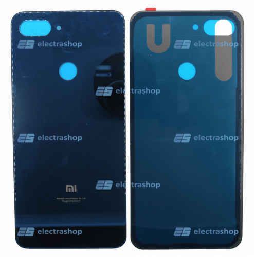 Задняя крышка для Xiaomi Mi8 lite синяя