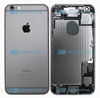 Корпус в сборе для IPhone 6 plus черный ( оригинал )