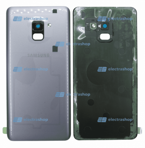 Задняя крышка Samsung Galaxy A8 Plus (2018) SM-A730F/SM-A730DS серая
