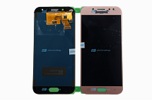 Модуль-дисплей Samsung Galaxy J5 (2017) SM-J530 розовый (TFT COPY)