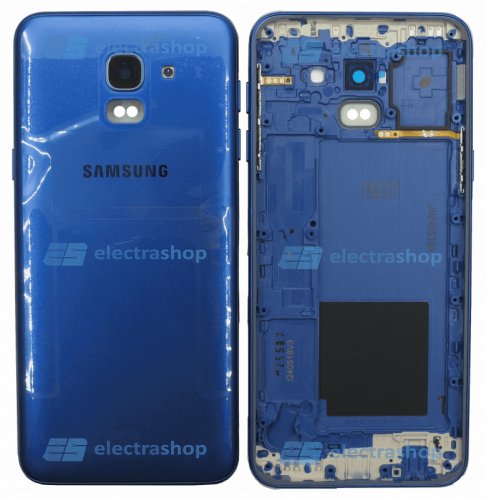 Задняя крышка Samsung Galaxy J6 (2018) SM-J600 синяя