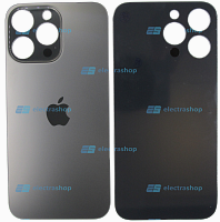 Задняя крышка для IPhone 14 Pro Max черная (оригинал)