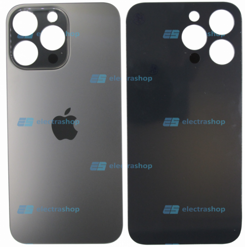 Задняя крышка для IPhone 14 Pro Max черная (оригинал)