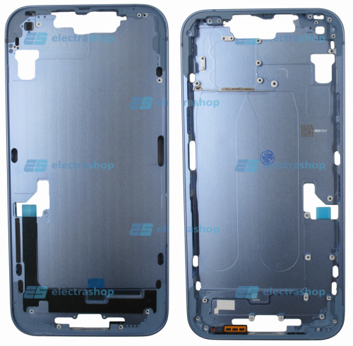 Корпус для IPhone 14 Plus синий (оригинал)