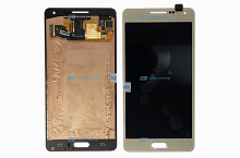 Модуль-дисплей Samsung Galaxy A5 (SM-A500F/SM-500DS) золотой (AMOLED COPY)
