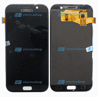 Модуль-дисплей Samsung Galaxy A7 (2017) SM-A720F/SM-A720DS черный (TFT COPY)